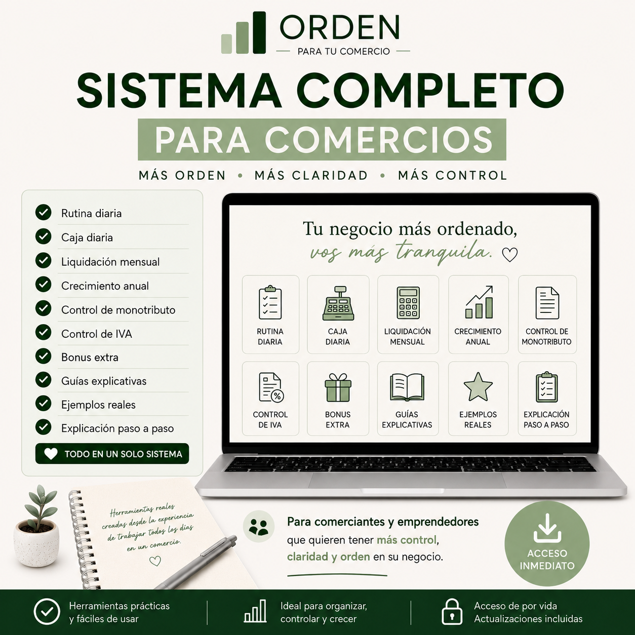 SISTEMA DE ORGANIZACIÓN PARA COMERCIOS ARGENTINOS